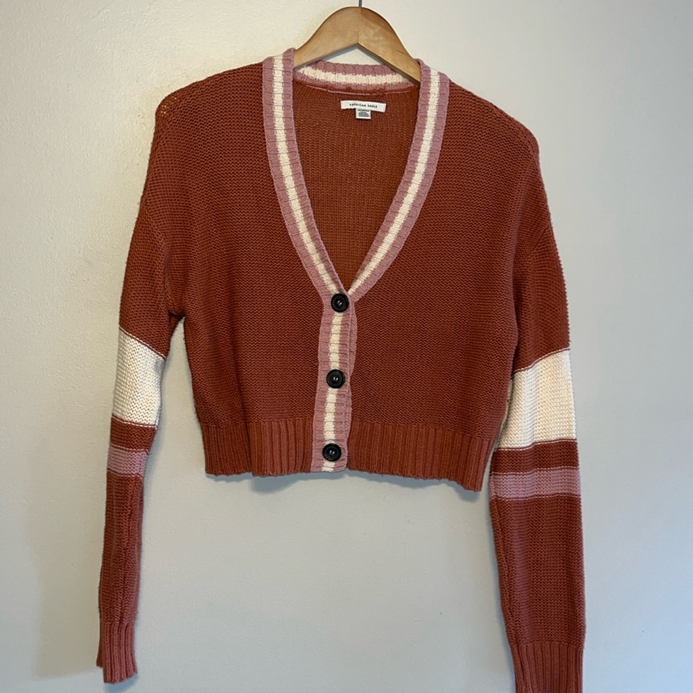 American Eagle Women’s College Style Sweater - Picture 1 of 5